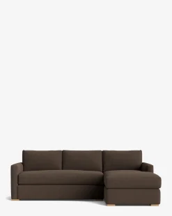 Macy Upholstered Chaise Sectional 101