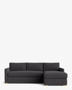 Macy Upholstered Chaise Sectional 101