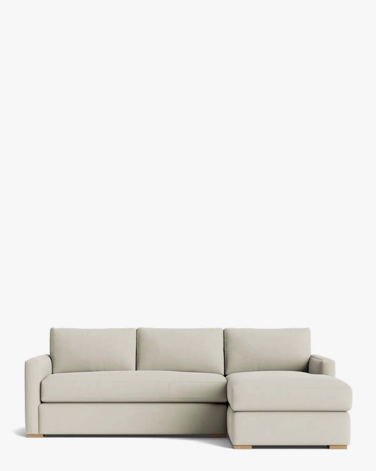 Macy Upholstered Chaise Sectional 101"|Community Hot