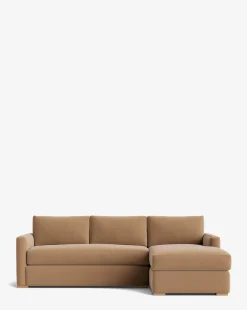 Macy Upholstered Chaise Sectional 101