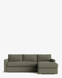 Macy Upholstered Chaise Sectional 101