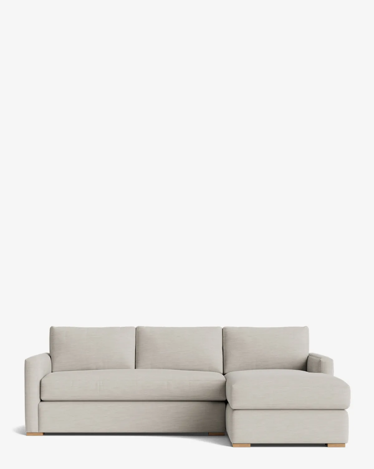 Macy Upholstered Chaise Sectional 101"|Community Hot