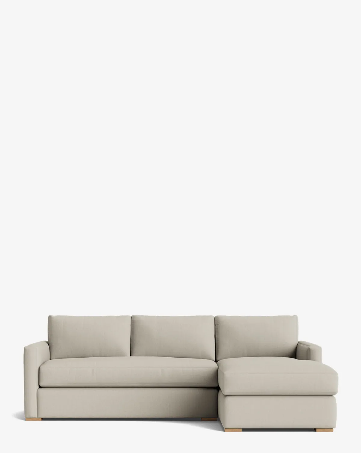 Macy Upholstered Chaise Sectional 101"|Community Hot