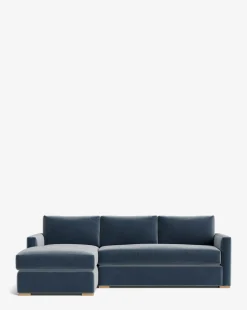 Macy Upholstered Chaise Sectional 101