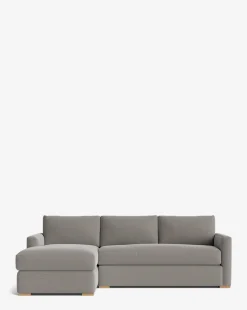 Macy Upholstered Chaise Sectional 101