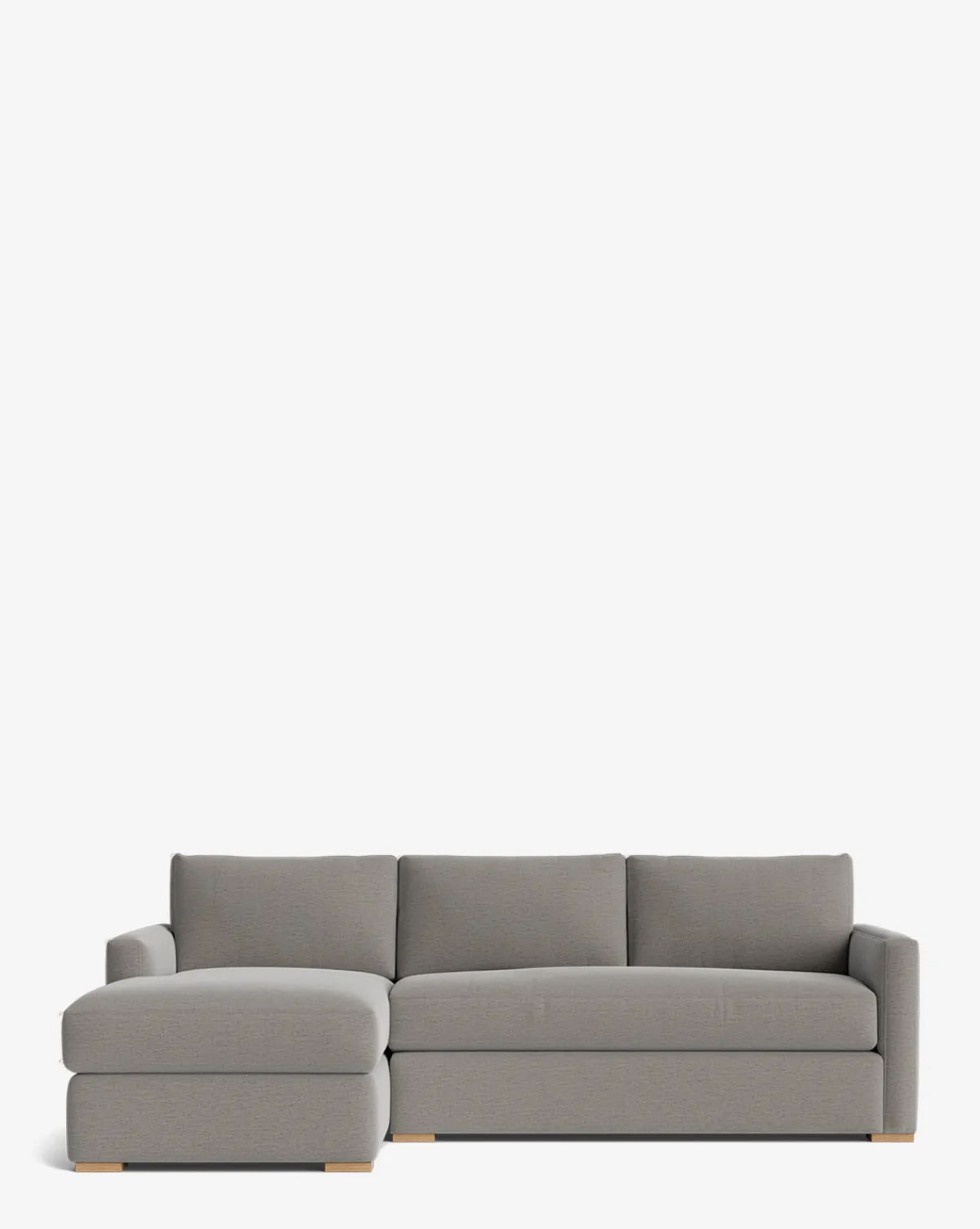Macy Upholstered Chaise Sectional 101"|Community Hot