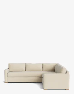 Macy Upholstered L Sectional 108