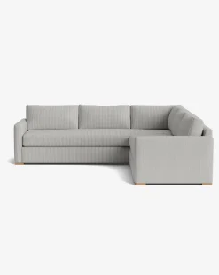 Macy Upholstered L Sectional 108
