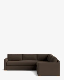 Macy Upholstered L Sectional 108