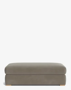 Macy Upholstered Ottoman|Community Hot