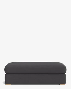 Macy Upholstered Ottoman|Community Hot