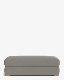 Macy Upholstered Ottoman|Community Hot