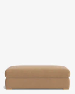 Macy Upholstered Ottoman|Community Hot