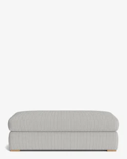 Macy Upholstered Ottoman|Community Hot