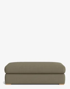 Macy Upholstered Ottoman|Community Hot