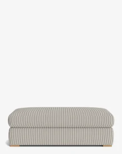 Macy Upholstered Ottoman|Community Hot