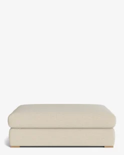 Macy Upholstered Ottoman|Community Hot