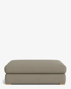 Macy Upholstered Ottoman|Community Hot