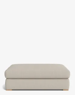 Macy Upholstered Ottoman|Community Hot