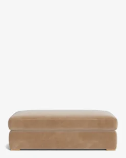 Macy Upholstered Ottoman|Community Hot