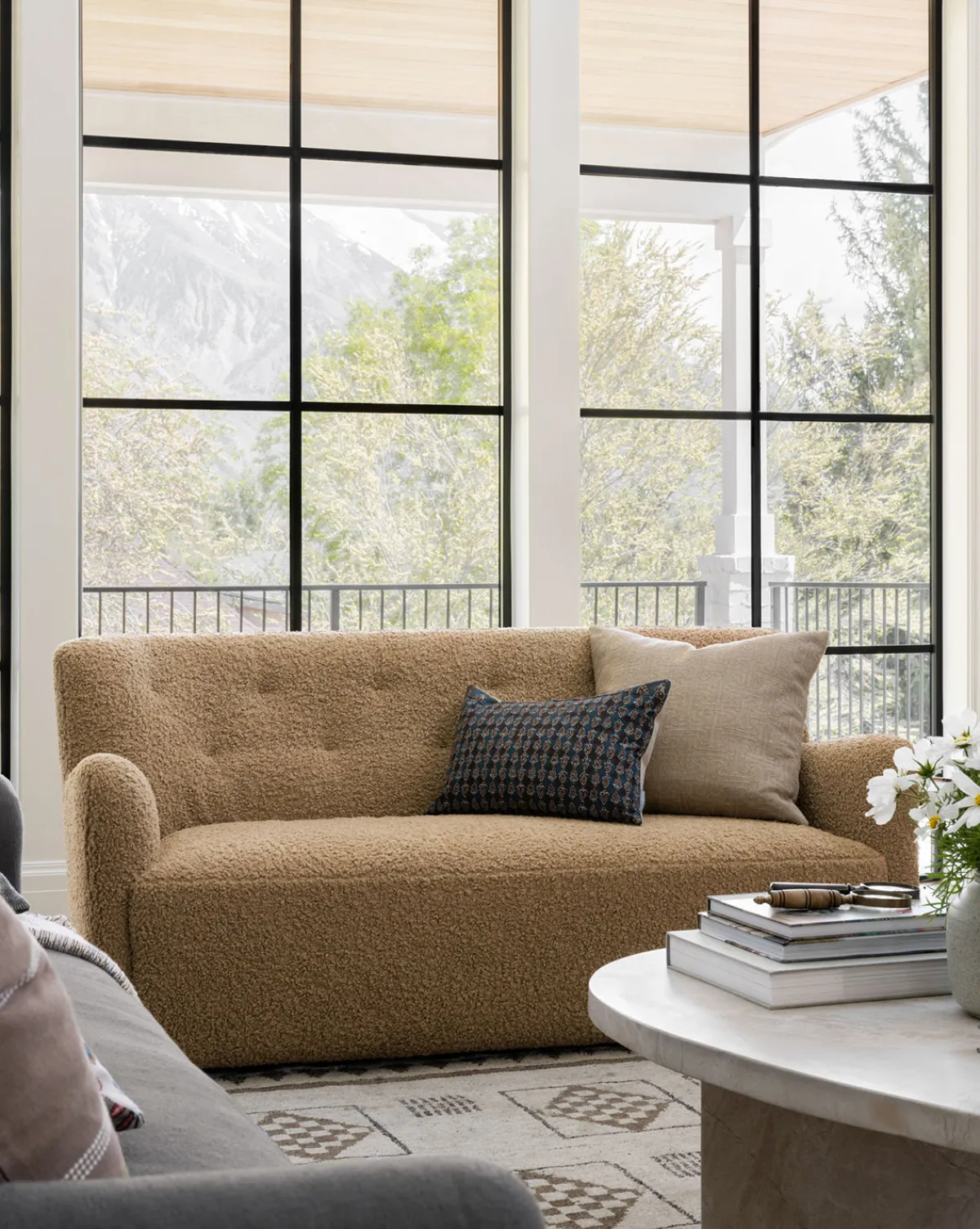 Magda Settee 65.25" (Ready to Ship)|Makerspalm Online