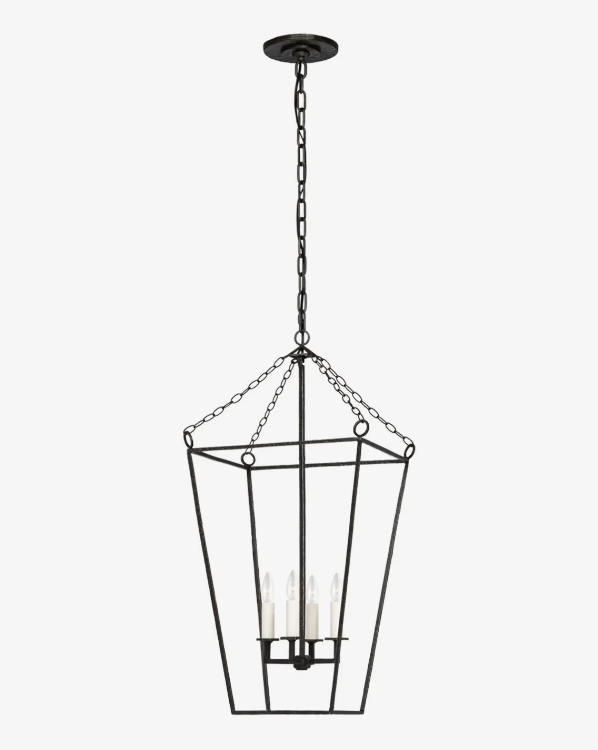 Malloy Open Frame Forged Lantern|Visual Comfort & Co. Signature Online