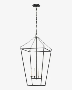 Malloy Open Frame Forged Lantern|Visual Comfort & Co. Signature Online