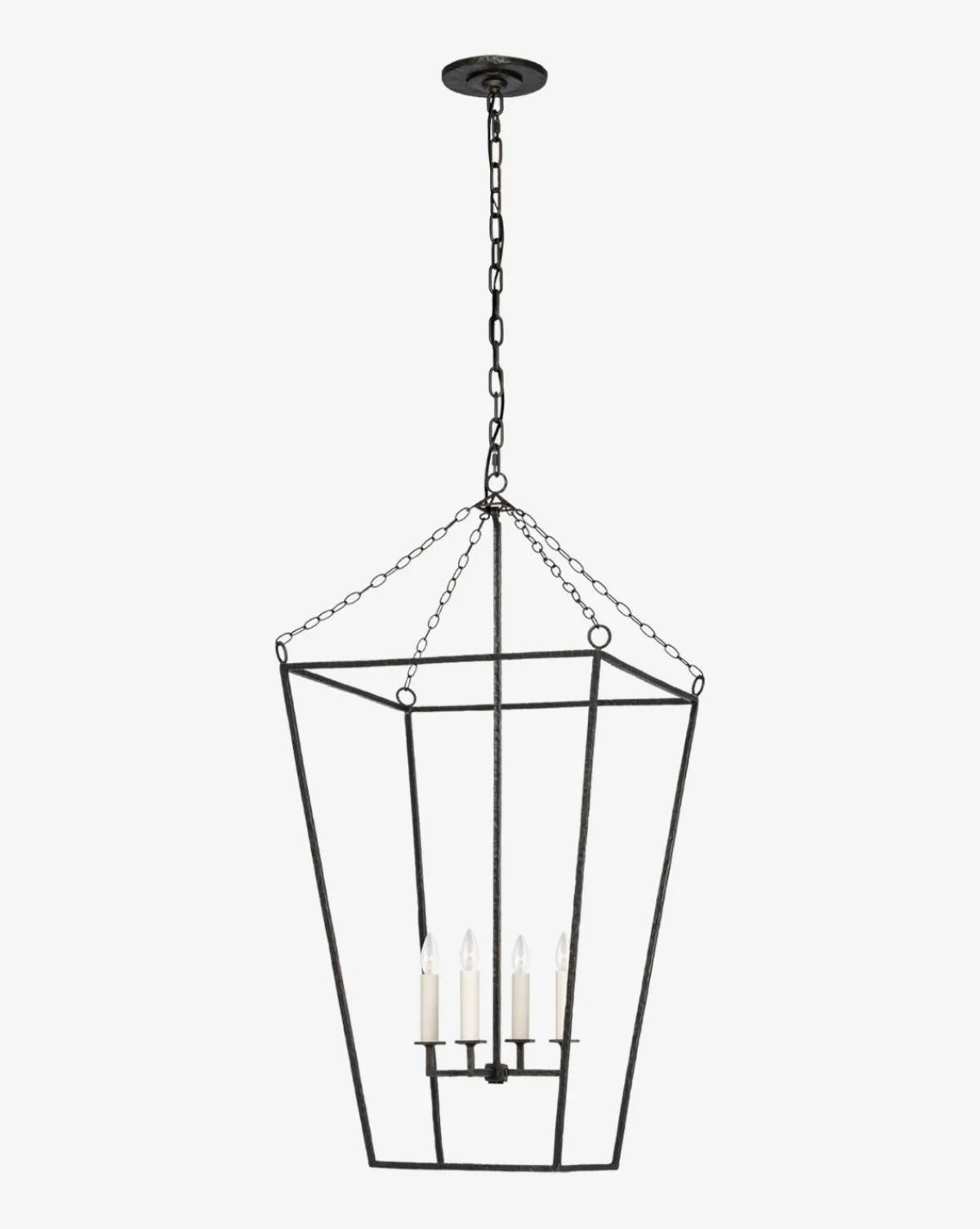 Malloy Open Frame Forged Lantern|Visual Comfort & Co. Signature Online