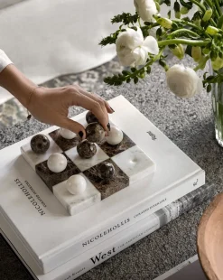 Marble Tic-Tac-Toe Board|Makerspalm Best