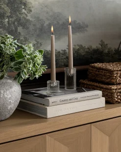 Marco Glass Taper Holder|Design up Living LLP Sale