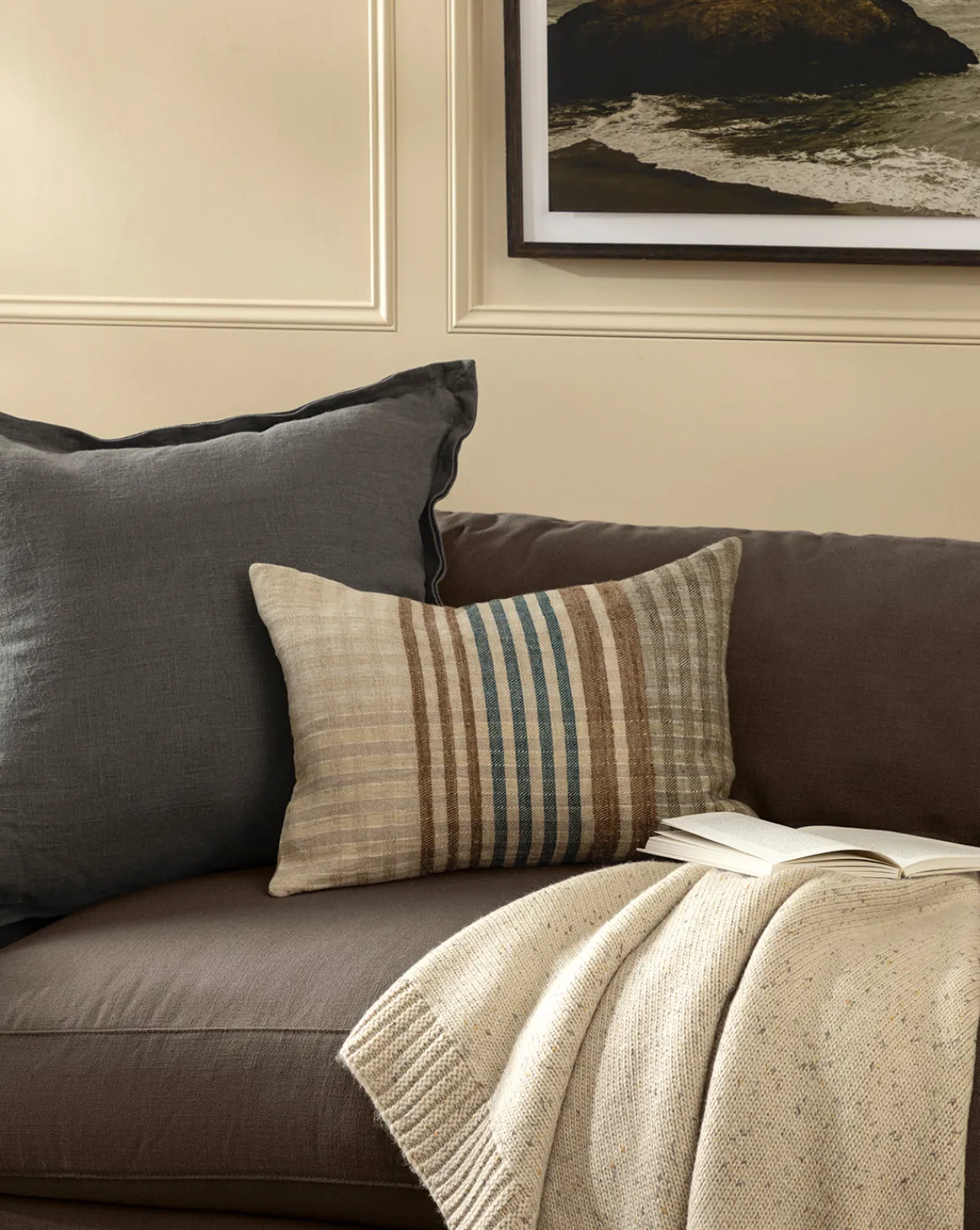 Margaret Stripe Pillow Cover|TAL HANDWOVEN CLASSICS LLP