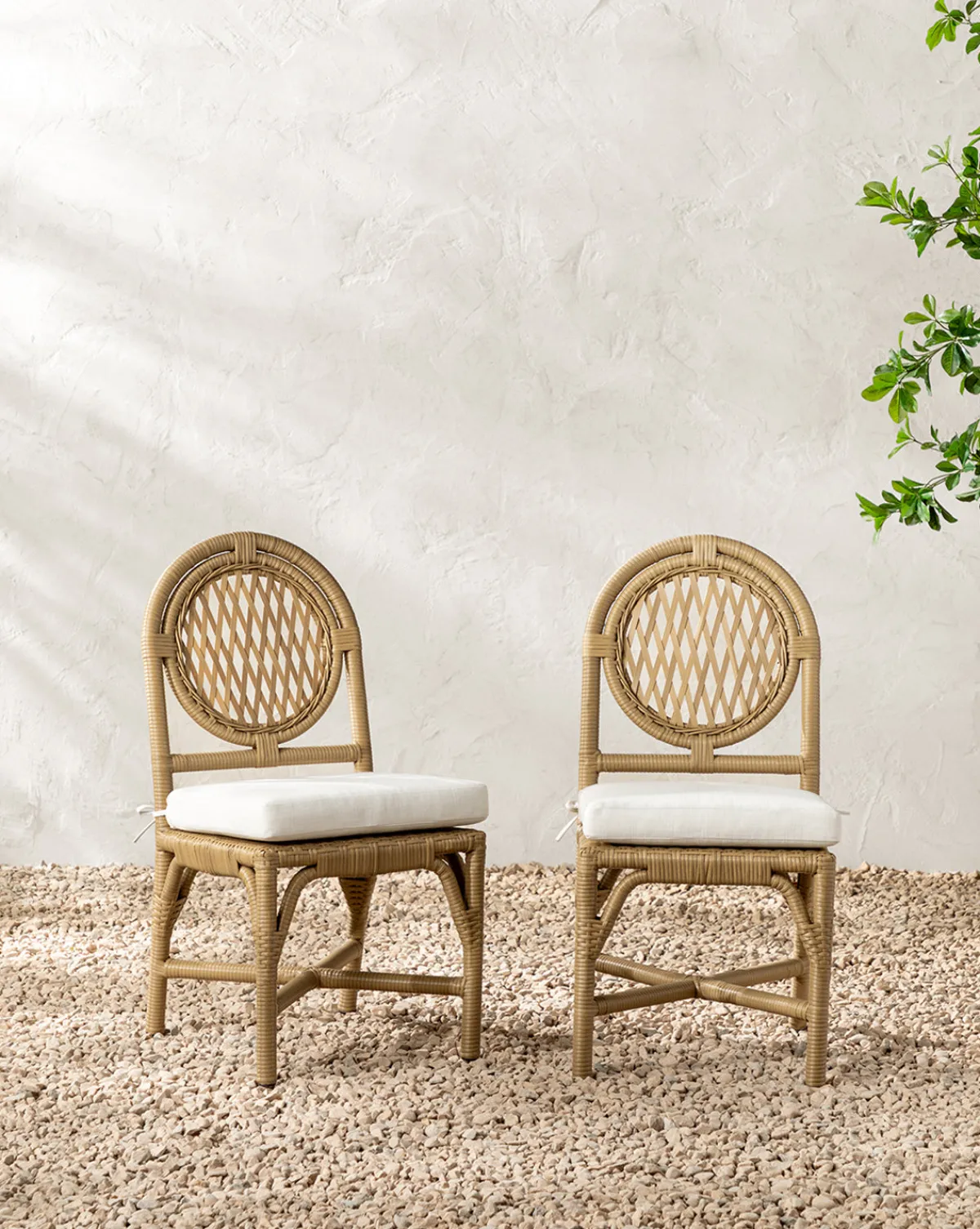 Marisol Indoor/Outdoor Dining Chair (Set of 2)|Makerspalm Clearance