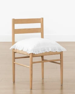 x Loeffler Randall Delilah Broderie Trim Seat Cushion|McGee & Co. Clearance