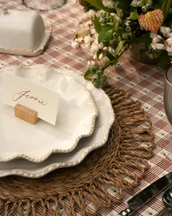 x Loeffler Randall Elise Seagrass Placemat|McGee & Co. Discount