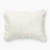 x Loeffler Randall Delilah Broderie Trim Pillow Cover|McGee & Co. Outlet