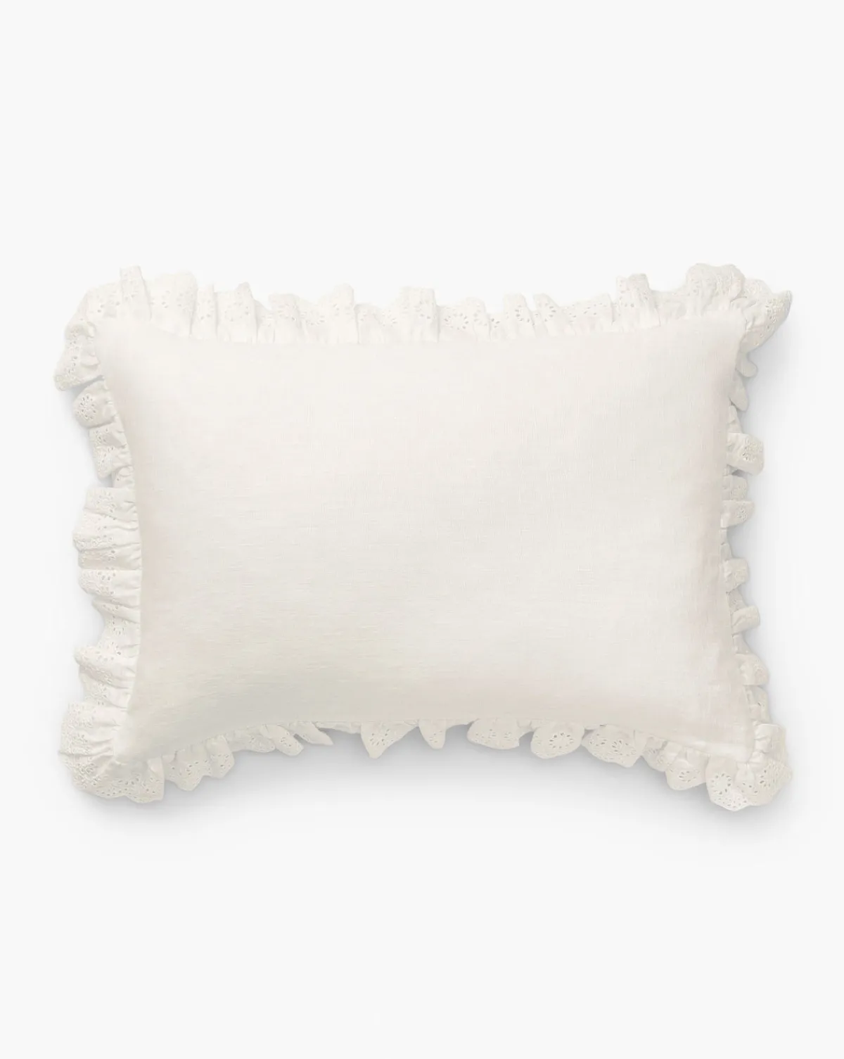 x Loeffler Randall Delilah Broderie Trim Pillow Cover|McGee & Co. Outlet