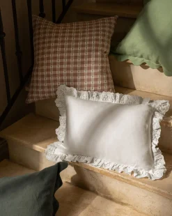 x Loeffler Randall Delilah Broderie Trim Pillow Cover|McGee & Co. Outlet