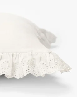 x Loeffler Randall Delilah Broderie Trim Pillow Cover|McGee & Co. Outlet