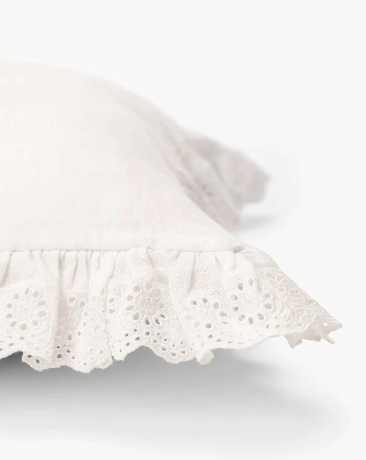 x Loeffler Randall Delilah Broderie Trim Pillow Cover|McGee & Co. Outlet