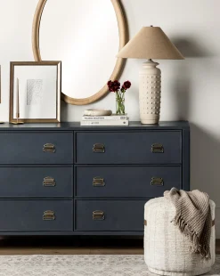 McKay Small Round Ottoman|Manglam Arts Clearance