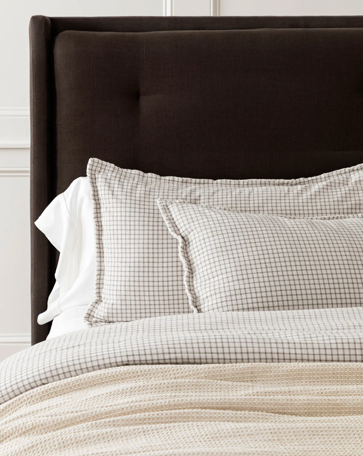 Mercer Plaid Shams (Set of 2)|Lameirinho Industria Textil, S.A. Outlet