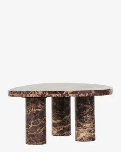 Merlot Marble Coffee Table|Four Hands
