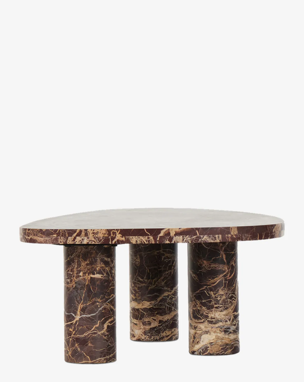 Merlot Marble Coffee Table|Four Hands