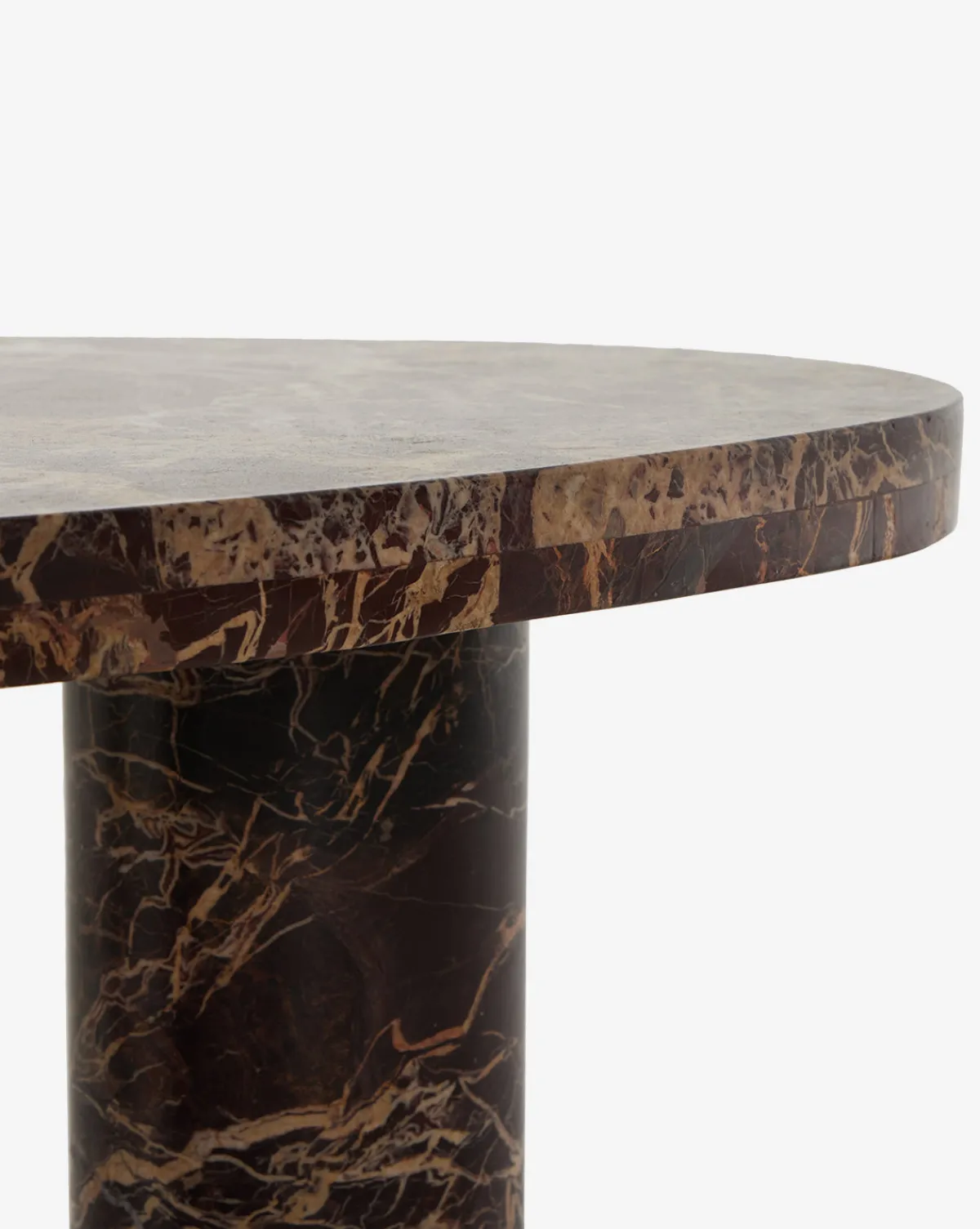 Merlot Marble Coffee Table|Four Hands