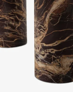 Merlot Marble Coffee Table|Four Hands