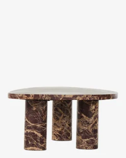 Merlot Marble Coffee Table|Four Hands