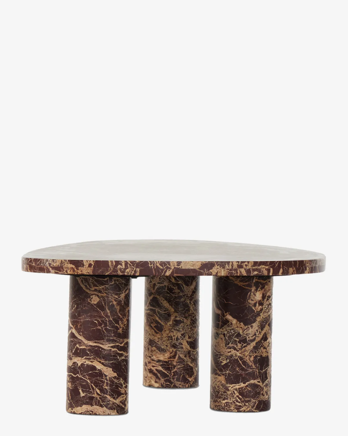 Merlot Marble Coffee Table|Four Hands