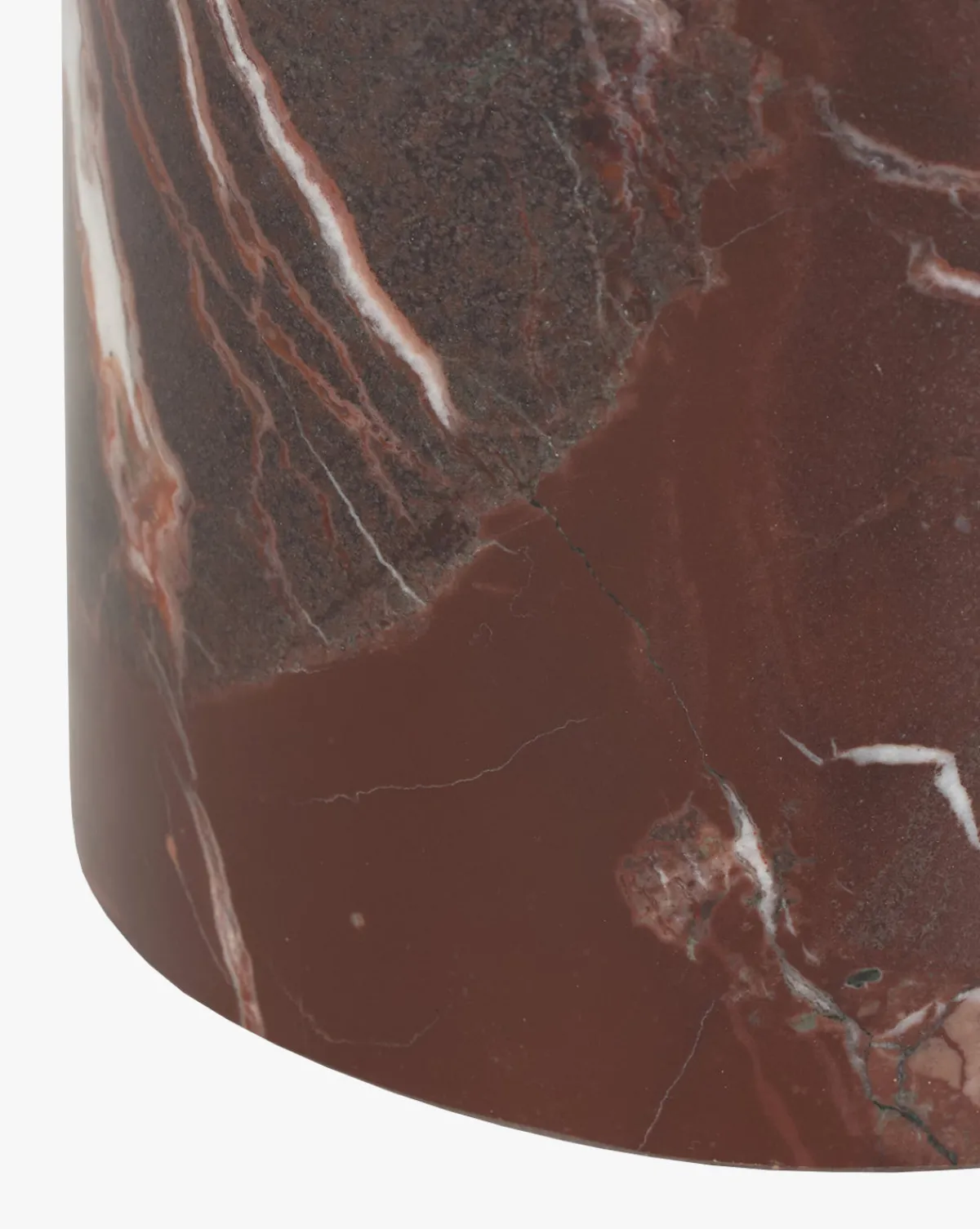 Merlot Marble End Table|Four Hands Clearance