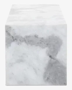 Milania Marble Pedestal|Four Hands Discount