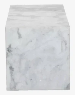 Milania Marble Pedestal|Four Hands Discount